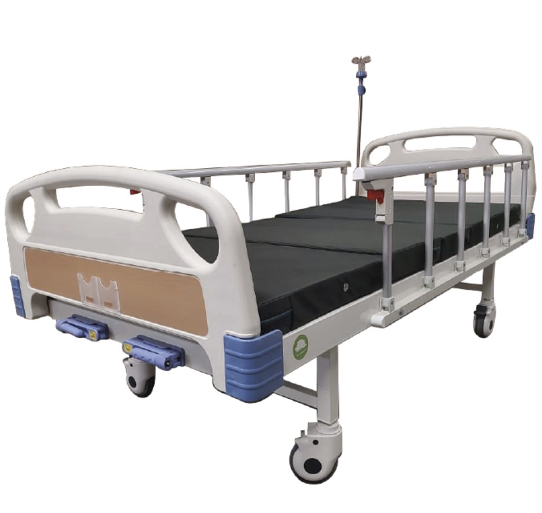 Cama de hospital manual de lujo de 2 manivelas en renta en Monterrey